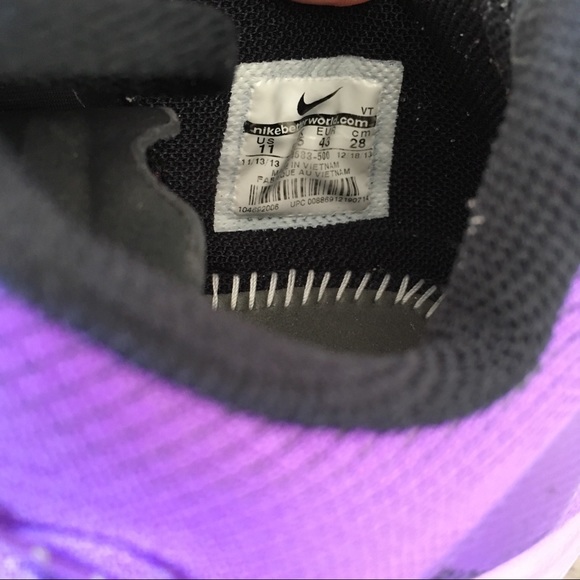 NIKE ~ lunaracer 3 purple & black flywire sneaker - Picture 7 of 8